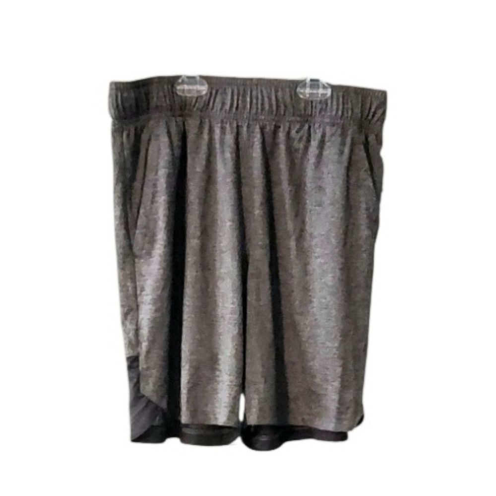 Xersion Black Heather Training Shorts  8" Inseam ~sz S